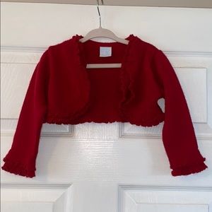 Granlei Bolero Cardigan, Red